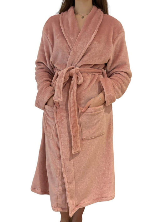 Plush Fleece Gown | Blush Pink