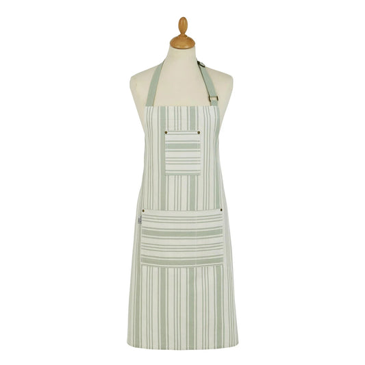 Sage Stripe Apron