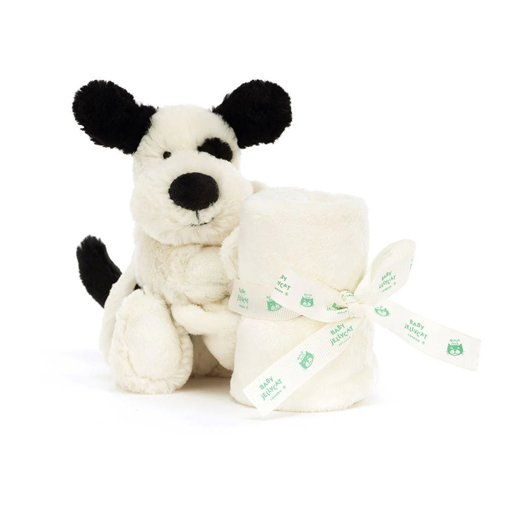 Bashful Black & Cream Puppy | Soother