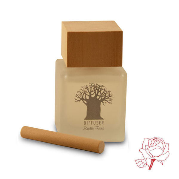 Exotic Rose Wooden Top Diffuser