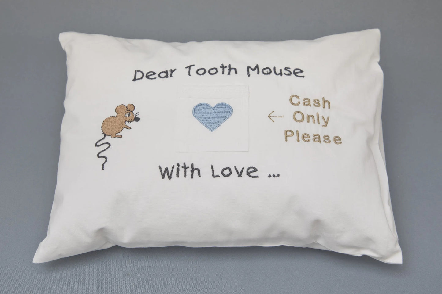 Dear Tooth Mouse | Blue Heart