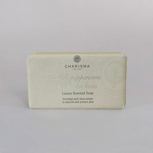 Pink Peppercorn & Tonka Bean Luxury Scented Soap